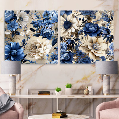 Braintree - Ensemble de 2 art mural en verre acrylique