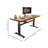 Solid wood height-adjustable table Computer desk-1995821641