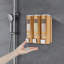 Eha Séparateur de savon 3-en-1 Distributeur de savon de douche Shampooing pour hôtel-1476572436