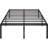Bed Frame No Box Spring Needed Heavy Duty Platform Steel Support 2500 Lbs Bed Frame Easy To Assembly Non-Slip Noise Free Black Metal Bed Frame-1300396621