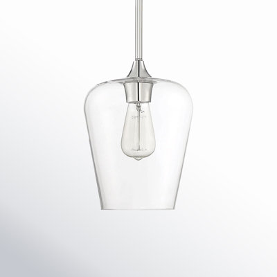 Breena Single Light Glass Dimmable Pendant