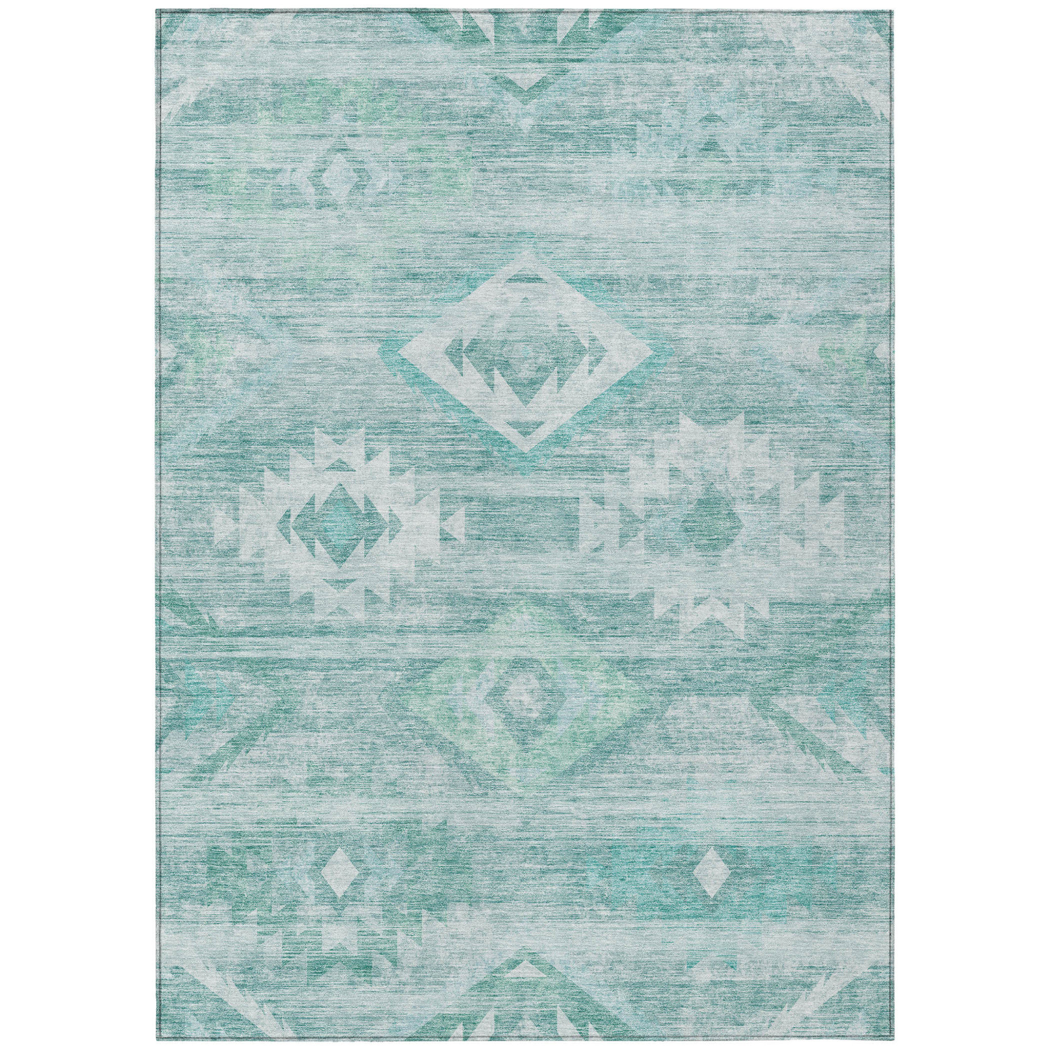 8 X 10 Turquoise Rug