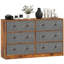 114cm W 6 - Drawer Chest of Drawers-2096608472