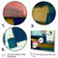 «Blue Sky Colorfields III», art mural abstrait sur toile-87342677-87342669