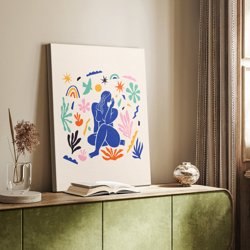 Matisse CDXLIV, reproduction d'art encadrée sur mesure, galerie Cavas, H 18 po x l 12 po