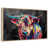 Floating Frame Natural Wood selected