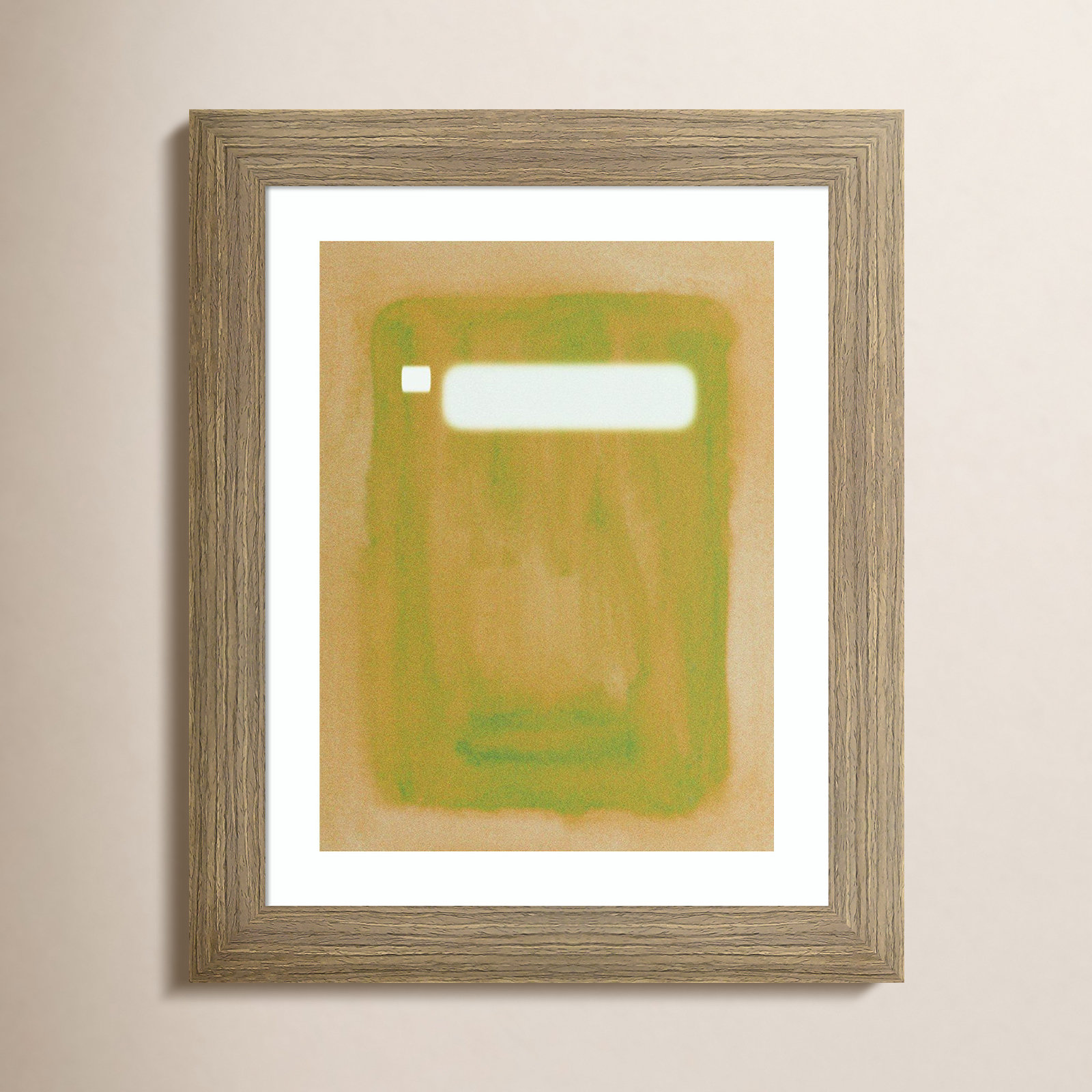 Focal Point II Print by Melissa Wang, Brown, 14" H x 12" W