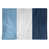 Blanc / Bleu marine sélectionné