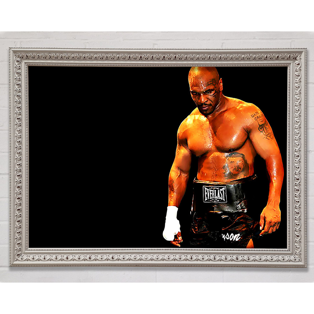 Gerahmter Kunstdruck Mike Tyson Champion