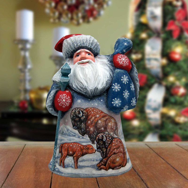 Buffalo Village Santa Figurines & Collectibles