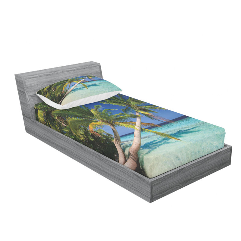 Microfiber Sheet Set, Twin Sheet Set + Fitted Sheet + 1 Pillowcase