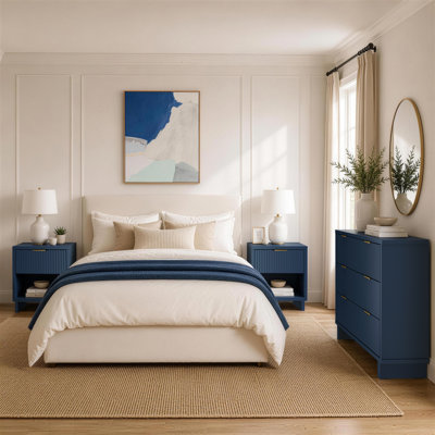 Ensemble de chambre à coucher 3 pièces Elara