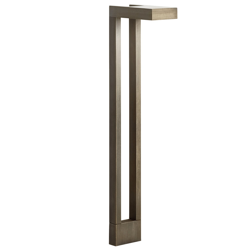 Centennial Brass Modern Pathway Light with Xenon Bulb