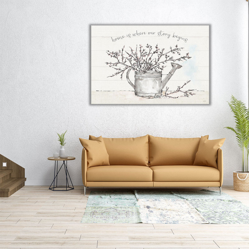 «Country Love I», reproduction d'art sur toile, H 20 po x l 30 po