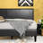 Brayden Vegan Leather Platform Bed-447244162