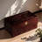 Hand-Carved Solid Wood Small Accent Trunk-112658633