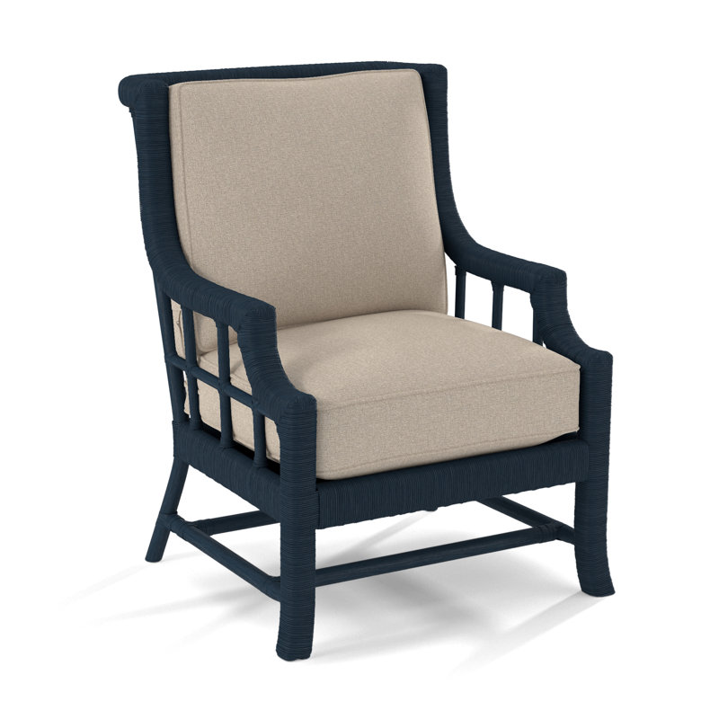 Fauteuil Lafayette, Performance Crypton coquille d'œuf; 0884-93, Noisette