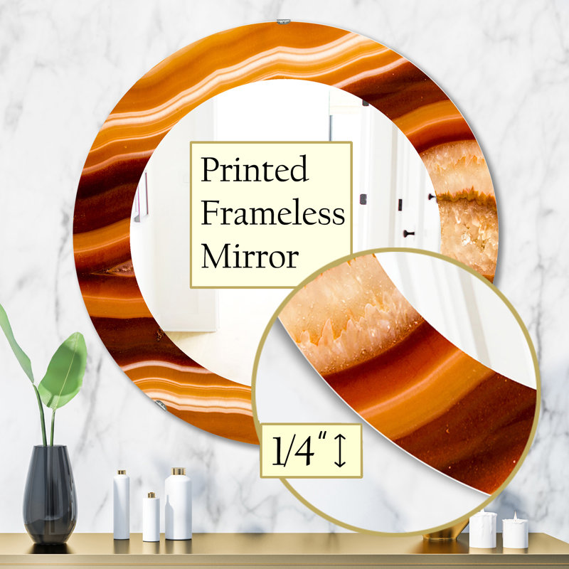 Miroir d'appoint Marode Geode 1, H 31,5 po x l po