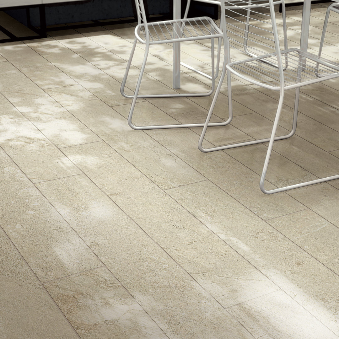 Burton Stone 6" x 35" Porcelain Wall & Floor Tile Walkon Tile 