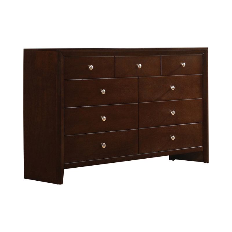 Ensemble de chambre à coucher 2 pièces avec commode Ardent, Grand