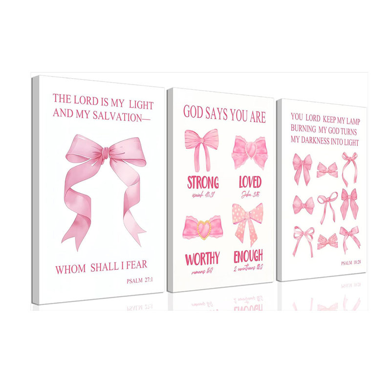 3 Piece Wrapped Canvas Set