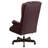 High Back Traditional Tufted LeatherSoft Executive Swivel Ergonomic Office Chair-933975935