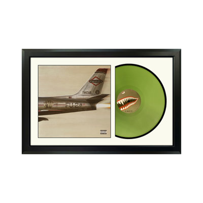 Disque Eminem "Kamikaze" avec passe-partout blanc