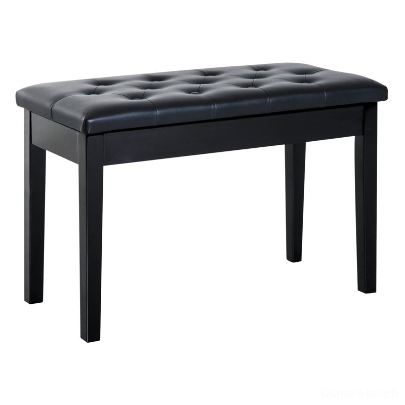 Banc rembourré en similicuir Talei
