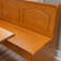 Jiles 5 Person Corner Solid Pine Breakfast Nook with Hidden Storage