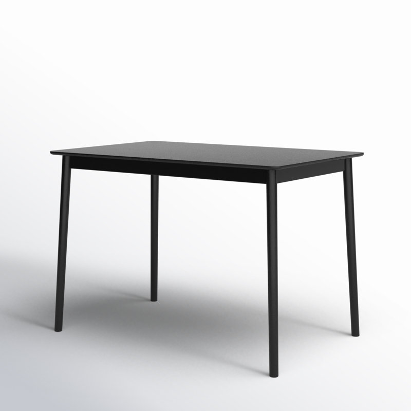 Table de salle à manger Brannagh, Noir