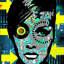«Ifat Amy Smith Feeling Blue» par Amy Smith, reproduction sur toile tendue-1755514542-1745327450-1745327463