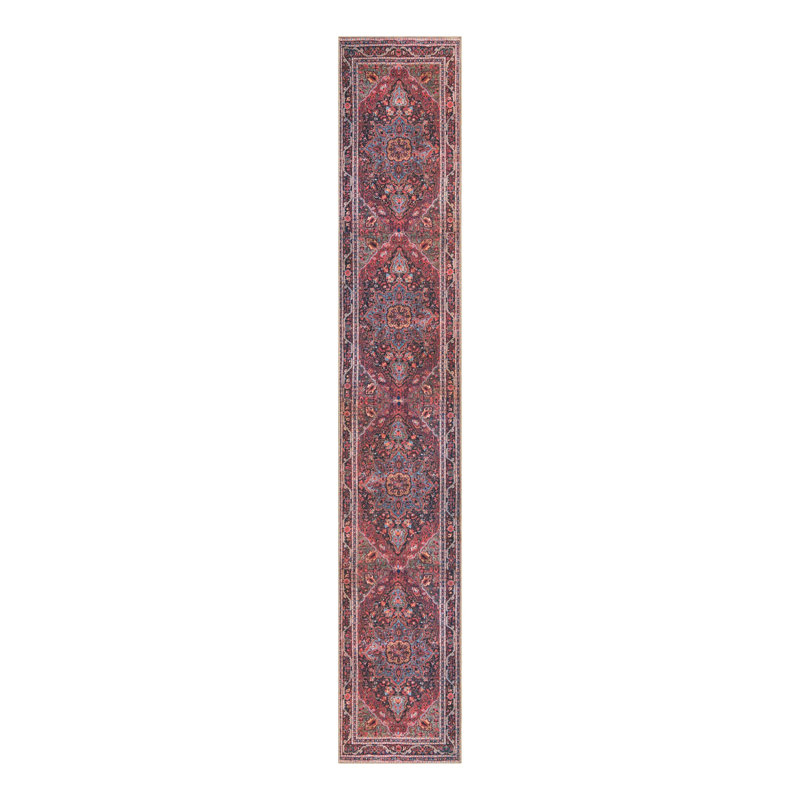 Gamero Chenille Geometric Indoor Rug, Runner 2'6" x 14'1"
