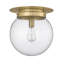 Torreys 1 Light Flush Mount-189720555-189720550