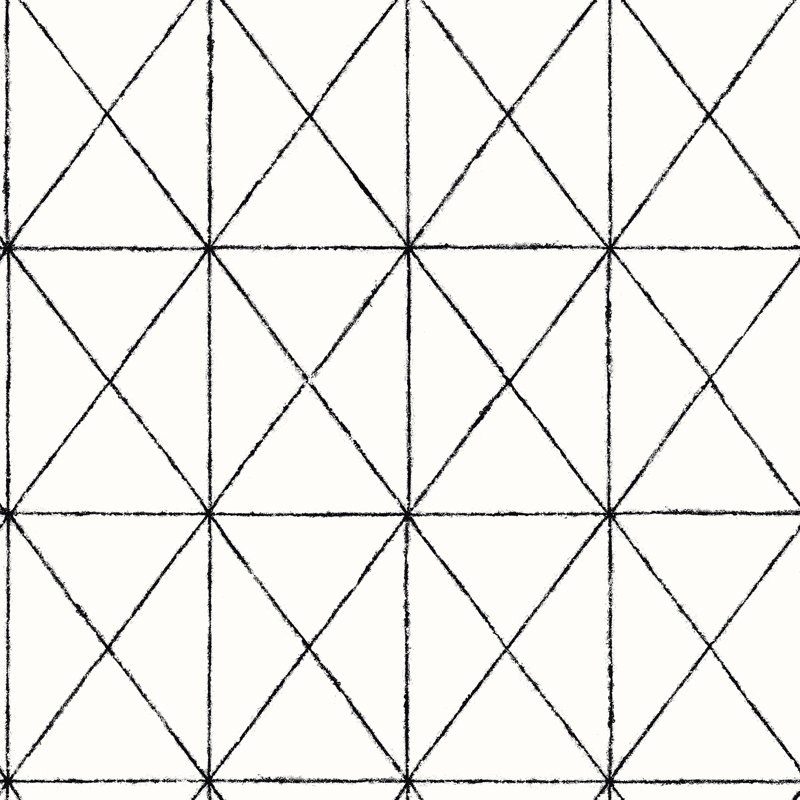 Rouleau de papier peint L 33 pi x l 20,5 po Gores Intersection, Noir