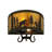 Wildlife At Pine Lake Flush Mounted Sconce