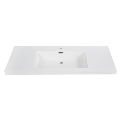 Plateau de meuble-lavabo 47,2 po