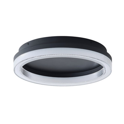 1-Black white dimmable LED ceiling light