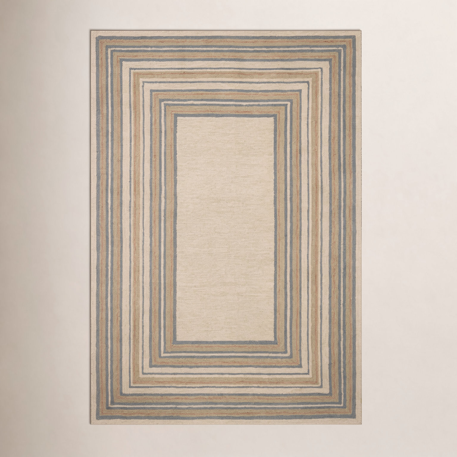 Chris Loves Julia x Loloi Alfie Natural / Multi Area Rug, Rectangle 7'9" x 9'9"