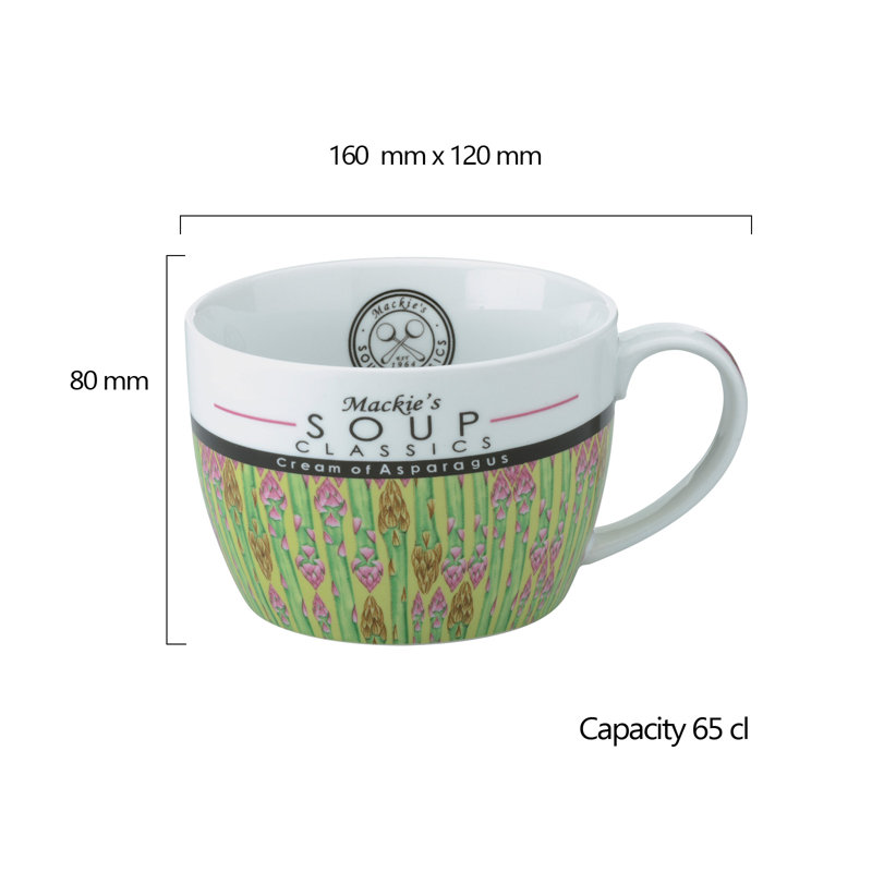 Mackie's Cream of Asparagus Soup Mug