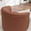 Fauteuil demi-tonneau pivotant de 32 po Tybias-697652632