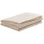 Ensemble de 2 rideaux en lin naturel filtrant la lumière semi-transparente 52 x 84 po