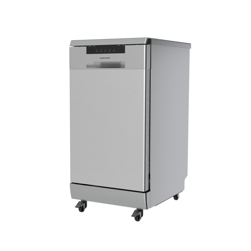 Lave-vaisselle portatif 18 po Hamilton Beach, Stainless Steel