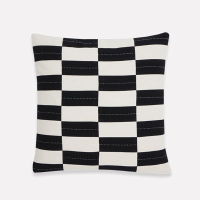 Checkered Lumbar Pillow
