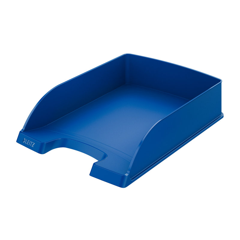Plastic Stackable Paper Organiser, Blue