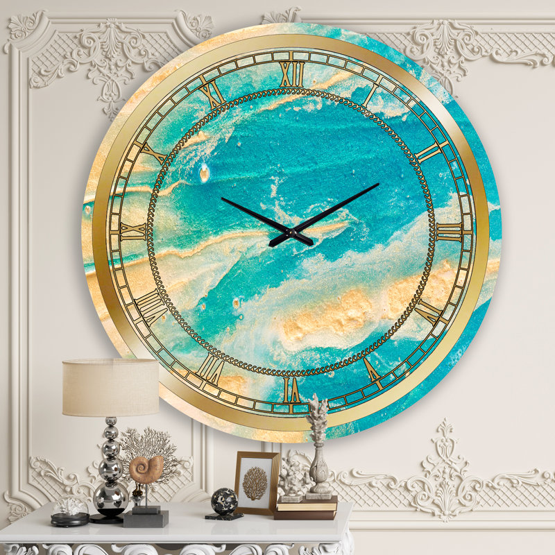 Horloge murale Glam, Surdimensionné
