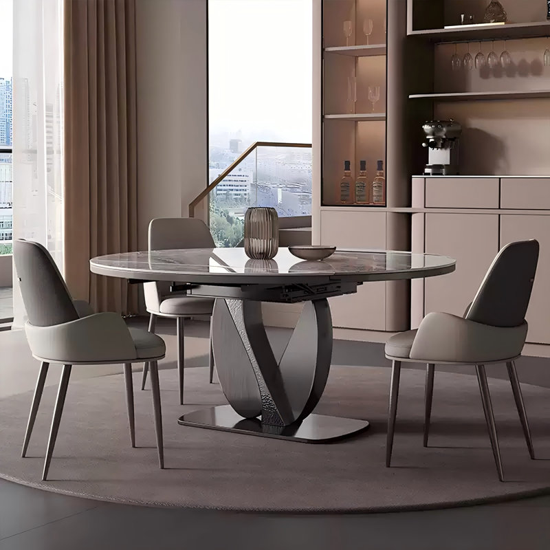 Table de salle à manger Sintered Stone, H 29,5 po x L 59,06 po x l 35,43 po