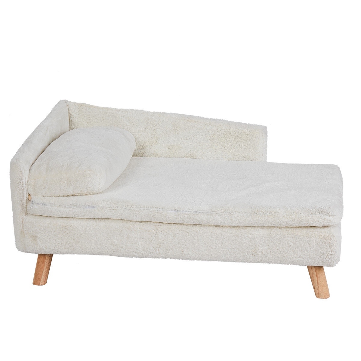 Buy Lounging Hound Mink Brown Sofa Protector Cushion in Natural Lustre  Velvet from Next USA