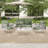 Steel 4-Pieces Coversation Set-407877551-407877550