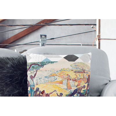 Harmonious Times Square Throw Cushion