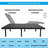 Medaryville Split King Zero Gravity Adjustable Bed with Wireless Remote